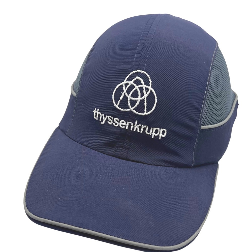 Ergodyne Skullerz 8960 LED Bump Cap Navy Thyssenkrupp Work Safety Hat Reflective